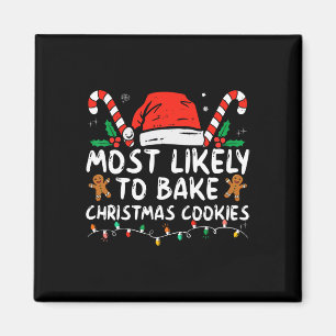Am wahrscheinlichsten Weihnachtskekse backen Baker Magnet