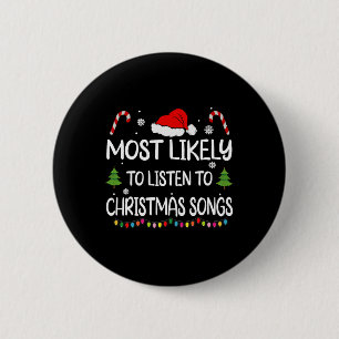 Am wahrscheinlichsten Weihnachtslieder Familie zuh Button