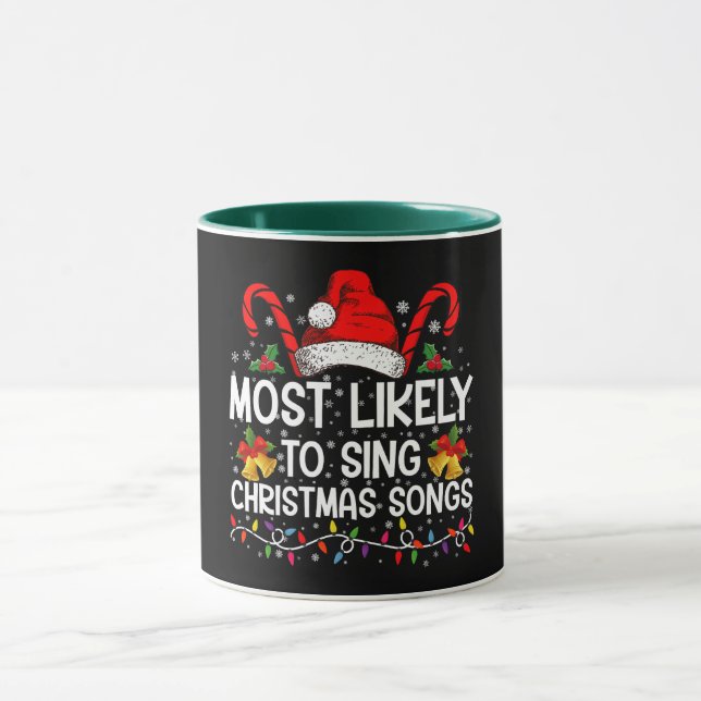 Am wahrscheinlichsten Weihnachtslieder singen Tasse (Zentrum)
