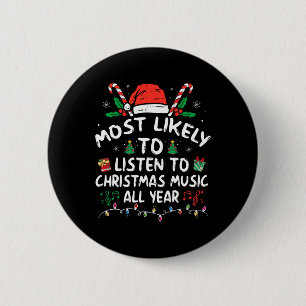 Am Wahrscheinlichsten Weihnachtsmusik Das Ganze Ja Button