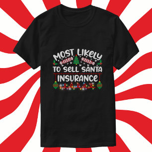 Am wahrscheinlichsten Weihnachtsversicherungen ver T-Shirt