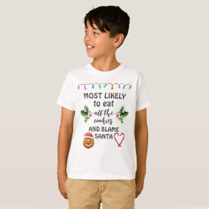 Am wahrscheinlichsten werden alle Kekse gegessen u T-Shirt