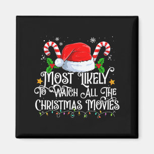 Am Wahrscheinlichsten werden alle Weihnachtsfilm-M Magnet