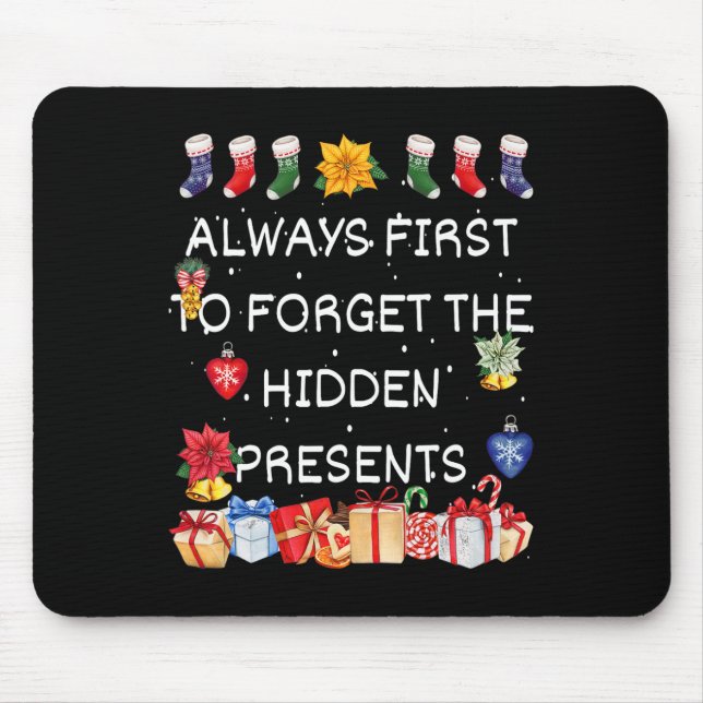 Am wahrscheinlichsten werden die versteckten Gesch Mousepad (Vorne)