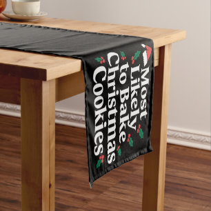 Am wahrscheinlichsten wird die Familie Weihnachtsk Kurzer Tischläufer