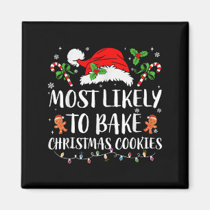 Am wahrscheinlichsten wird die Familie Weihnachtsk Magnet