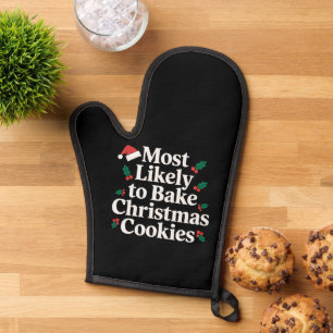 Am wahrscheinlichsten wird die Familie Weihnachtsk Ofenhandschuh
