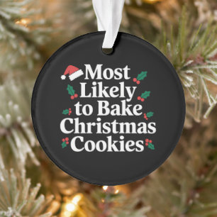 Am wahrscheinlichsten wird die Familie Weihnachtsk Ornament