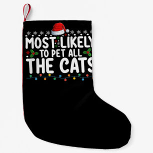 Am wahrscheinlichsten wird die ganze Katzen-Weihna Kleiner Weihnachtsstrumpf