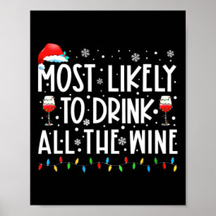 Am wahrscheinlichsten wird die ganze Wein-Familie Poster