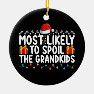 Am wahrscheinlichsten wird die Großkinder Opa verw Keramik Ornament