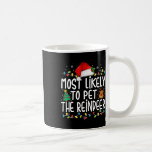 Am wahrscheinlichsten wird die Rentier-Weihnachtsf Kaffeetasse