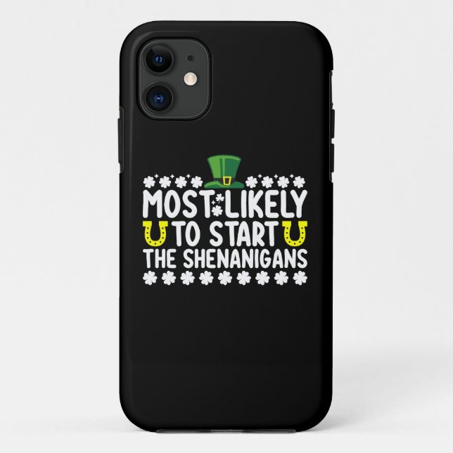 Am wahrscheinlichsten wird die Shenanigans St Patr Case-Mate iPhone Hülle (Rückseite)