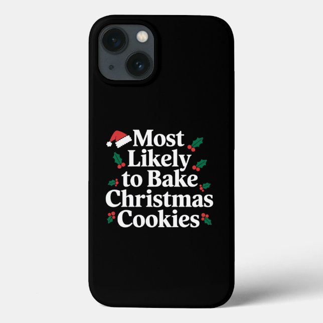Am wahrscheinlichsten wird die Weihnachtsplätzchen Case-Mate iPhone Hülle (Rückseite)
