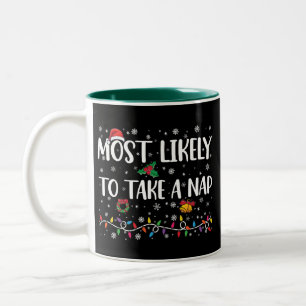 Am Wahrscheinlichsten Wird Ein Nickerchen Machen L Zweifarbige Tasse