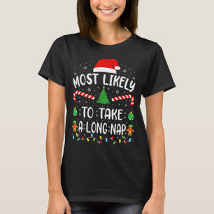 Am wahrscheinlichsten wird eine lange Nickerchen-F T-Shirt