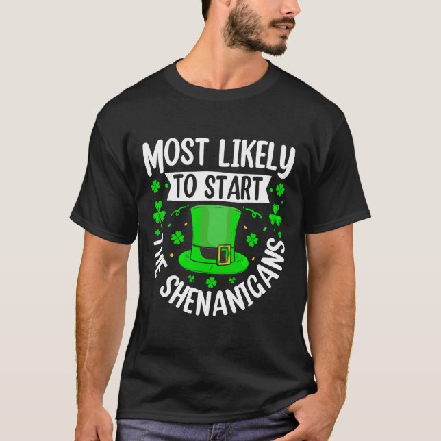 Am wahrscheinlichsten wird er den Schlamassel begi T-Shirt (Vorderseite)