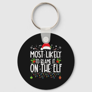 Am wahrscheinlichsten wird es auf dem Elf Santa Fa Schlüsselanhänger
