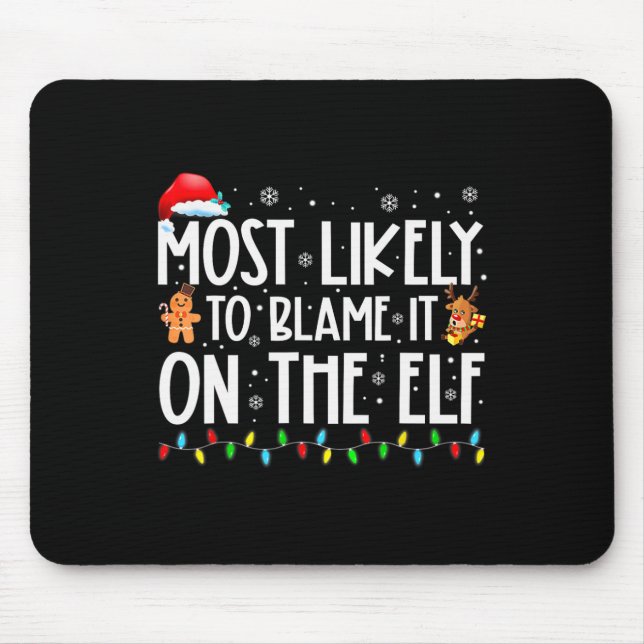 Am wahrscheinlichsten wird es auf der Elf Santa Fa Mousepad (Vorne)