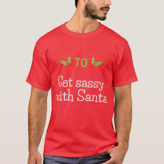 Am wahrscheinlichsten wird es, mit dem Weihnachtsm T-Shirt