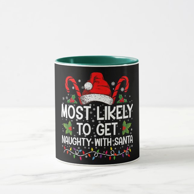 Am wahrscheinlichsten wird es mit Santa Weihnachte Tasse (Zentrum)