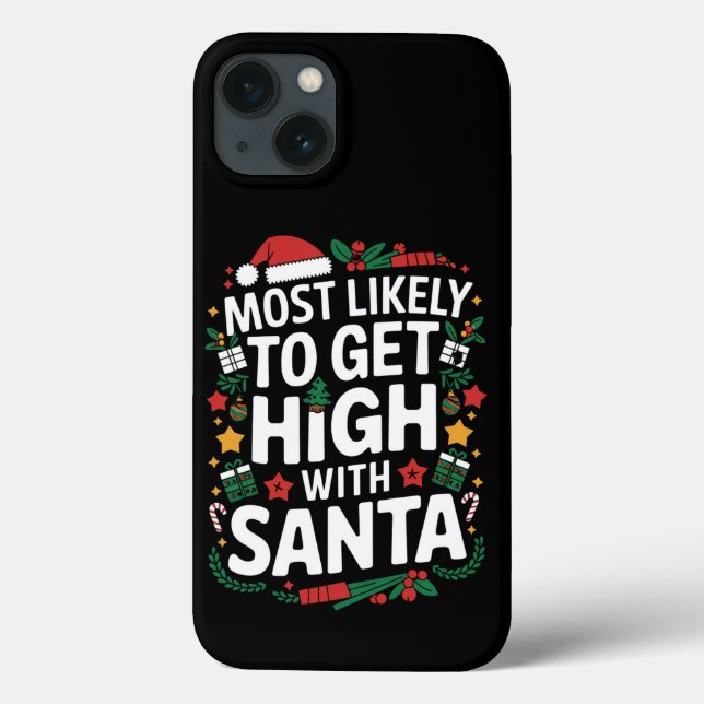 Am wahrscheinlichsten wird es mit Weihnachtsmatte  Case-Mate iPhone Hülle (Rückseite)