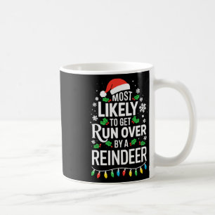 Am wahrscheinlichsten wird es von einem Rentier-Sh Kaffeetasse