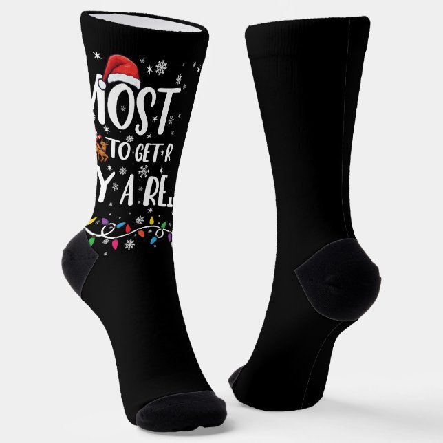 Am wahrscheinlichsten wird es, von einem Rentier-X Socken (Gewinkelt)