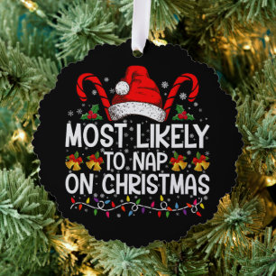 Am wahrscheinlichsten wird man an Weihnachtsfeiert Ornament Karte