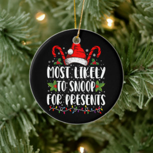 Am wahrscheinlichsten wird man Geschenke für die F Keramik Ornament
