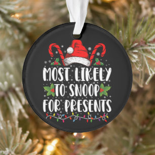 Am wahrscheinlichsten wird man Geschenke für die F Ornament