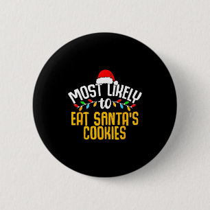 Am wahrscheinlichsten wird man Santas Kekse essen Button
