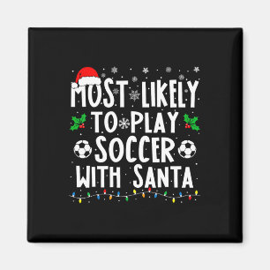 Am Wahrscheinlichsten Wird Mit Santa Family Chris Magnet
