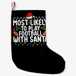Am Wahrscheinlichsten wird mit Santa Weihnachten F Kleiner Weihnachtsstrumpf