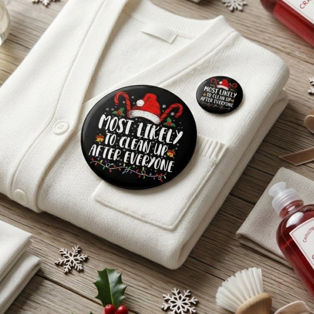 Am wahrscheinlichsten wird nach jedem Weihnachten  Button (Von Creator hochgeladen)