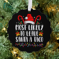 Am Wahrscheinlichsten wird Santa einen Taco lustig
