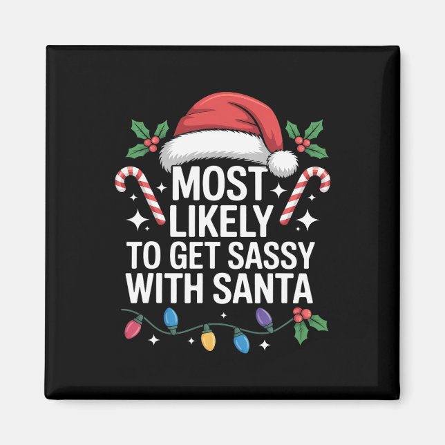 Am wahrscheinlichsten wird sie mit Weihnachten bek Magnet (Vorne)