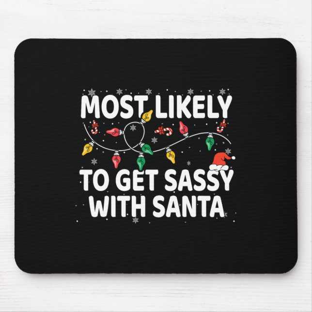 Am wahrscheinlichsten wird sie mit Weihnachten Mat Mousepad (Vorne)