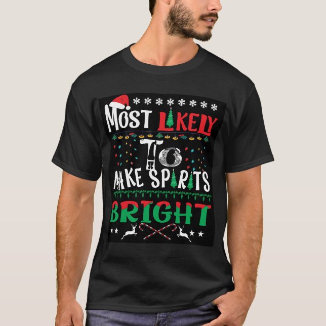 Am wahrscheinlichsten wird Spirituosen hell T-Shirt (Vorderseite)