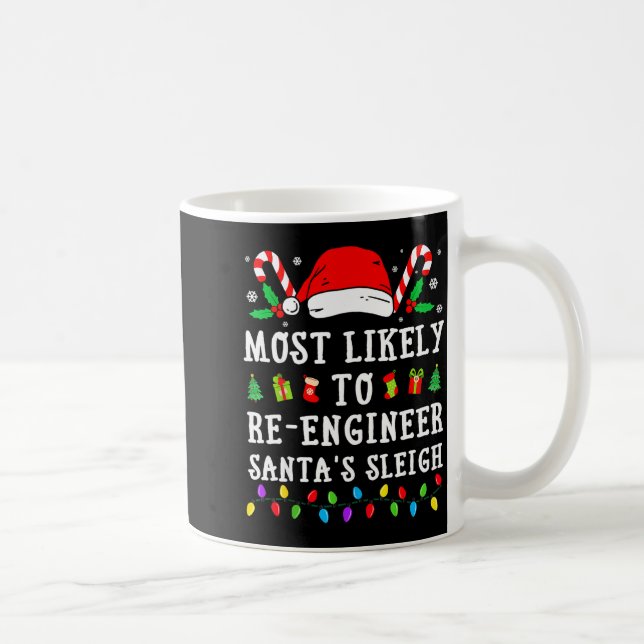 Am wahrscheinlichsten wird Weihnachten das Schlitt Kaffeetasse (Rechts)
