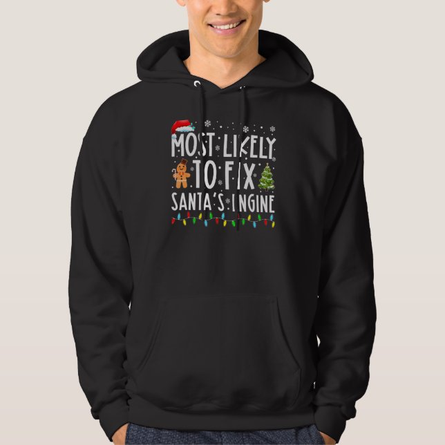 Am wahrscheinlichsten wird Weihnachtsfeiertag des  Hoodie (Vorderseite)