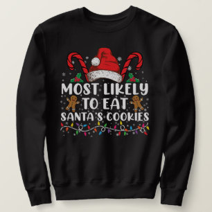 Am Wahrscheinlichsten wird Weihnachtsmanns Kekse e Sweatshirt