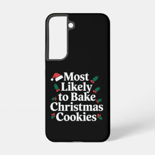 Am wahrscheinlichsten wird Weihnachtsplätzchen bac Samsung Galaxy Hülle