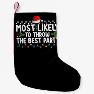 Am wahrscheinlichsten wirft die beste Party Weihna Kleiner Weihnachtsstrumpf