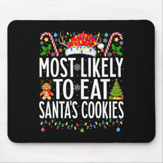 Am wahrscheinlichsten zu essen Weihnachten Weihnac Mousepad
