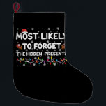 Am wahrscheinlichsten zu vergessen, die versteckte großer weihnachtsstrumpf<br><div class="desc">Am wahrscheinlichsten zu vergessen,  die versteckten Geschenke Xmas</div>