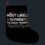 Am wahrscheinlichsten zu vergessen, die versteckte großer weihnachtsstrumpf<br><div class="desc">Am wahrscheinlichsten zu vergessen,  die versteckten Geschenke Xmas</div>