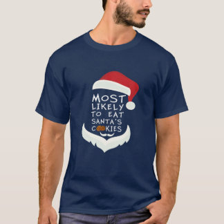 Am wahrscheinlichsten zu Weihnachten lustige Match T-Shirt