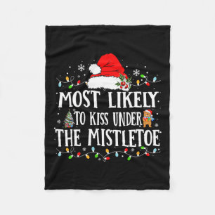 Am wahrscheinlichsten zu Weihnachten Matching Fami Fleecedecke