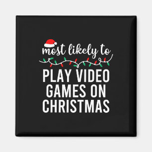 Am wahrscheinlichsten zu Weihnachten Matching Fami Magnet